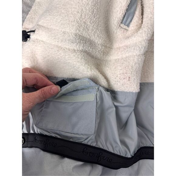 Bonfire • Arena Gray Plaid Snowboarding Winter Skiing Outdoor Jacket Medium - Picture 7 of 13